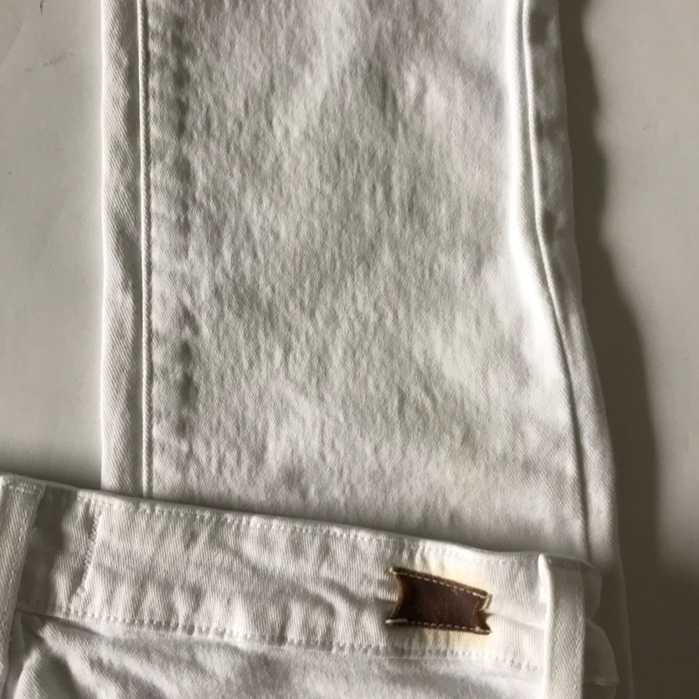 Paige Skyline White Jeans Skinny Ankle Jeans Optic White 27 - Picture 7 of 7
